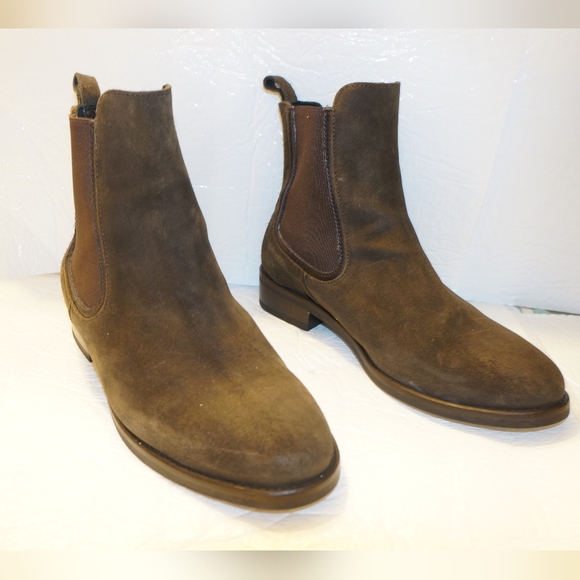 Thursday Duchess Boot Olive brown Chelsea - Picture 5 of 11